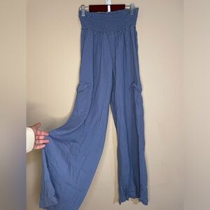 Rewash wide leg cargo pants size S